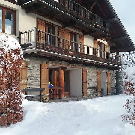 Paisible Chalet Montagne Avec Option Jacuzzi Seez Exterior photo